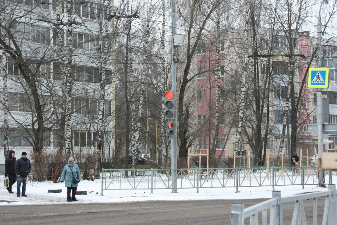 В Рязани введен в эксплуатацию новый светофор